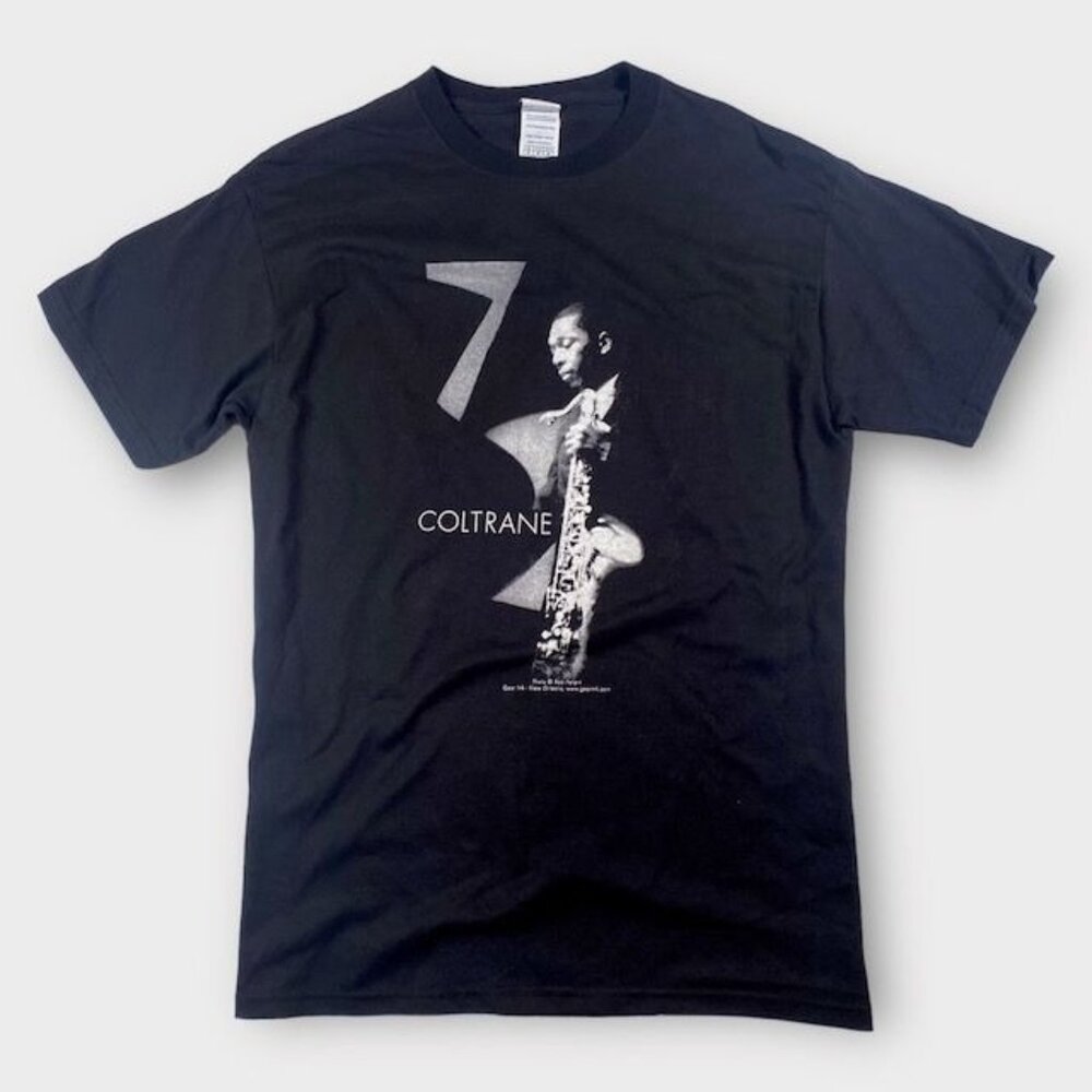 NWOT John Coltrane Jazz Tee Shirt Black, Size XX-Large